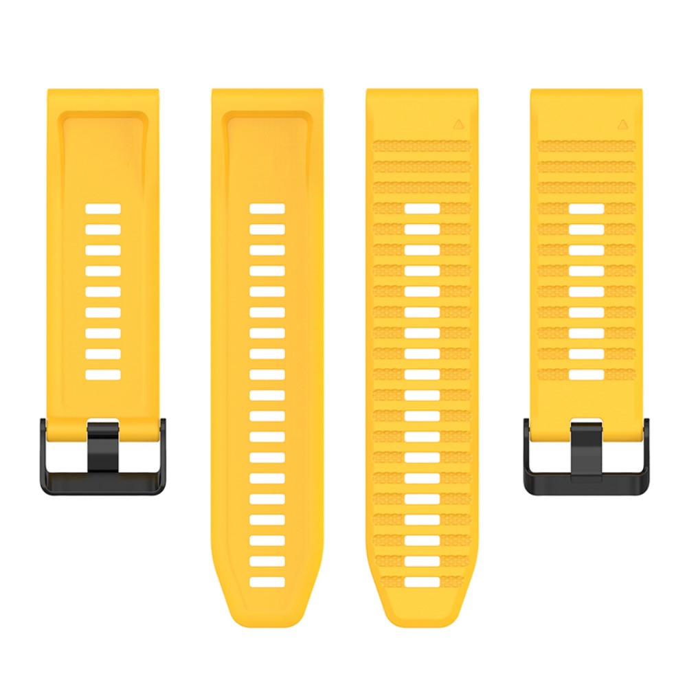 Rigtigt smuk Universal Garmin Silikone Urrem - Gul#serie_5