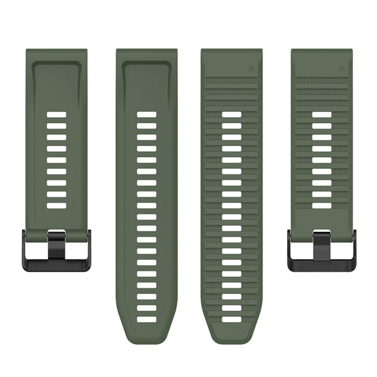 Rigtigt smuk Universal Garmin Silikone Urrem - Grøn#serie_7