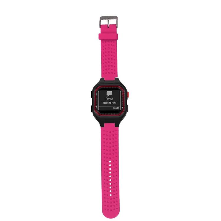 Mega fed Garmin Forerunner 25 Large Silikone Rem - Pink#serie_5