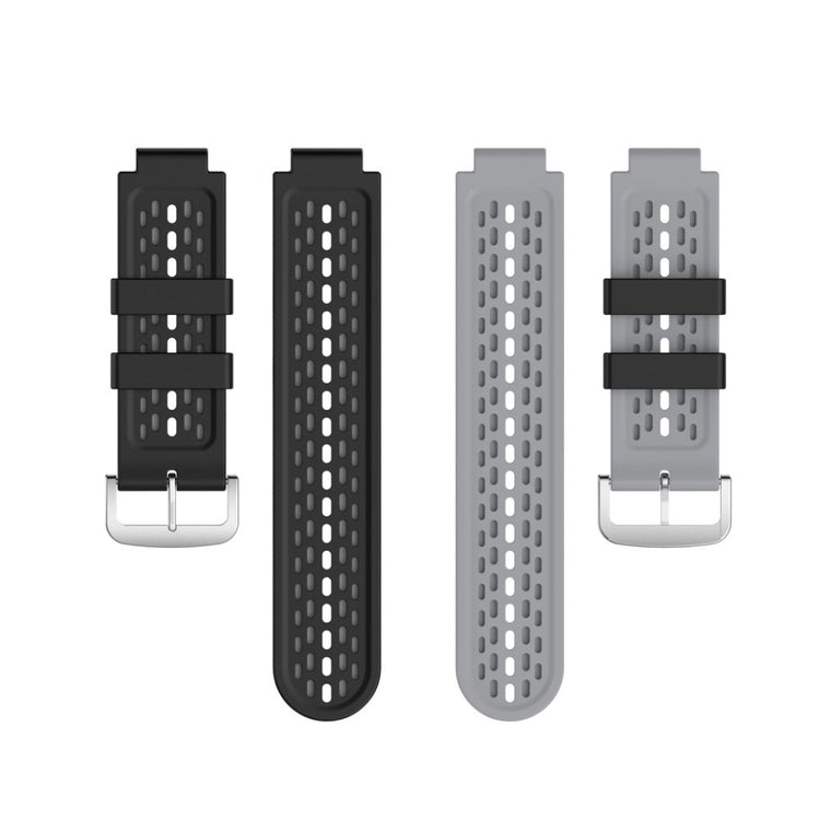 Vildt hårdfør Universal Garmin Silikone Rem - Sort#serie_1