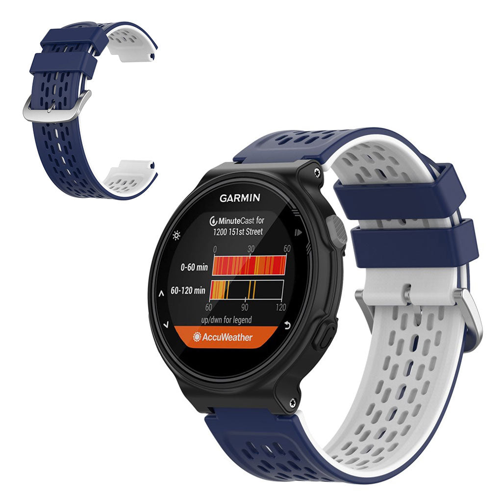 Vildt hårdfør Universal Garmin Silikone Rem - Blå#serie_7