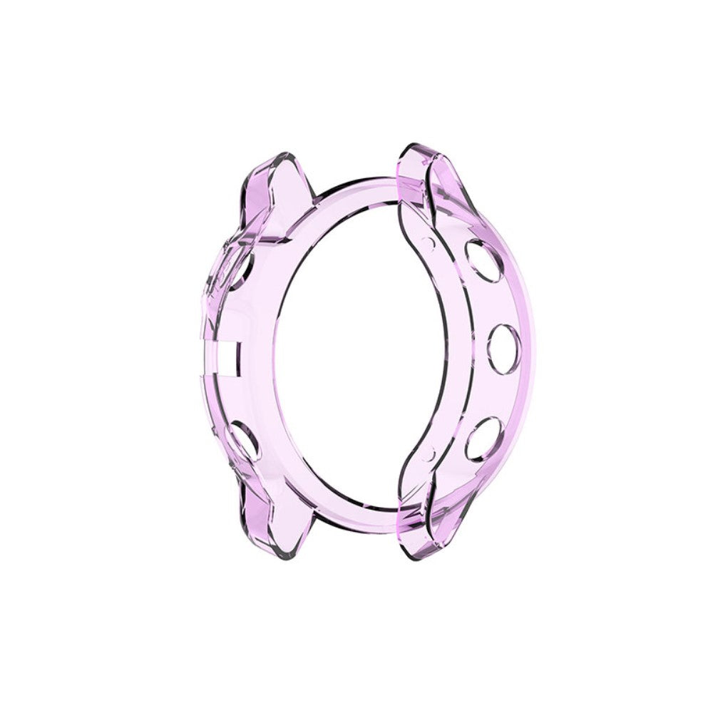 Garmin Fenix 6S / Garmin Fenix 6S Pro Gennemsigtig Silikone Bumper  - Lilla#serie_1