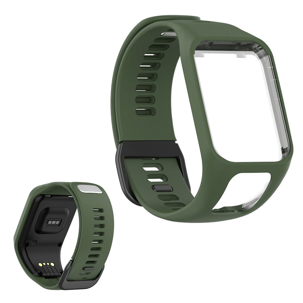Super cool Universal Tomtom Silikone Rem - GrΓΈn#serie_1