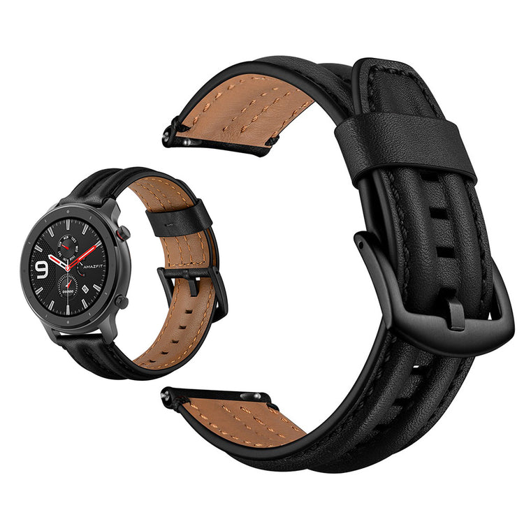 Vildt fint Universal Ægte læder Rem - Sort#serie_1