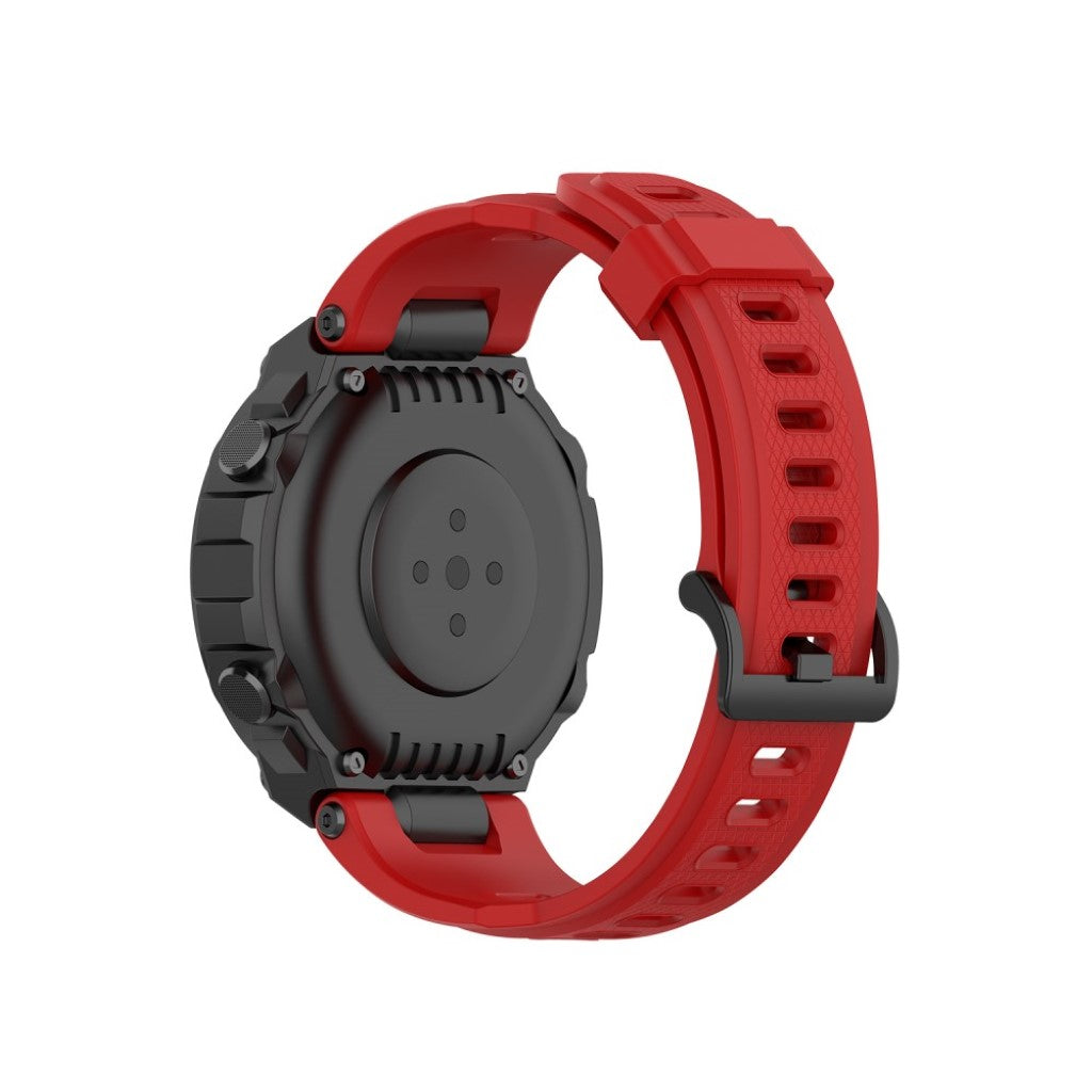 Meget komfortabel Amazfit T-Rex Silikone Rem - Rød#serie_6