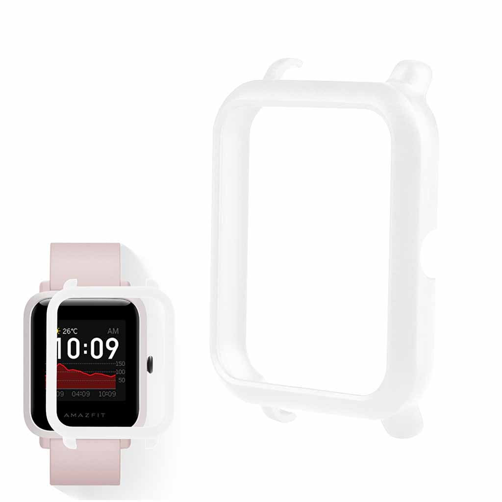 Universal Amazfit Mat Plastik Bumper  - Hvid#serie_3
