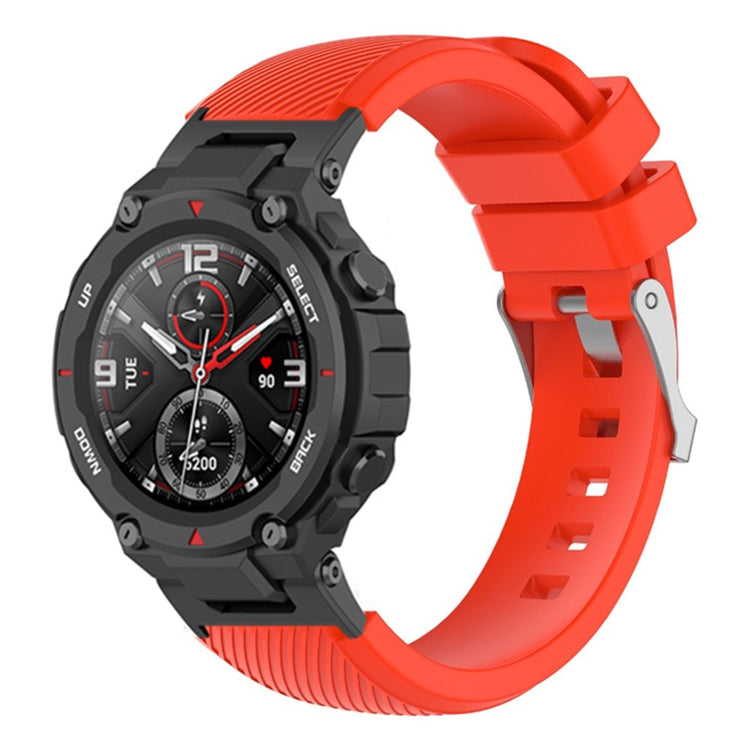 Cool Amazfit T-Rex Pro / Amazfit Ares Silikone Urrem - Rød#serie_5