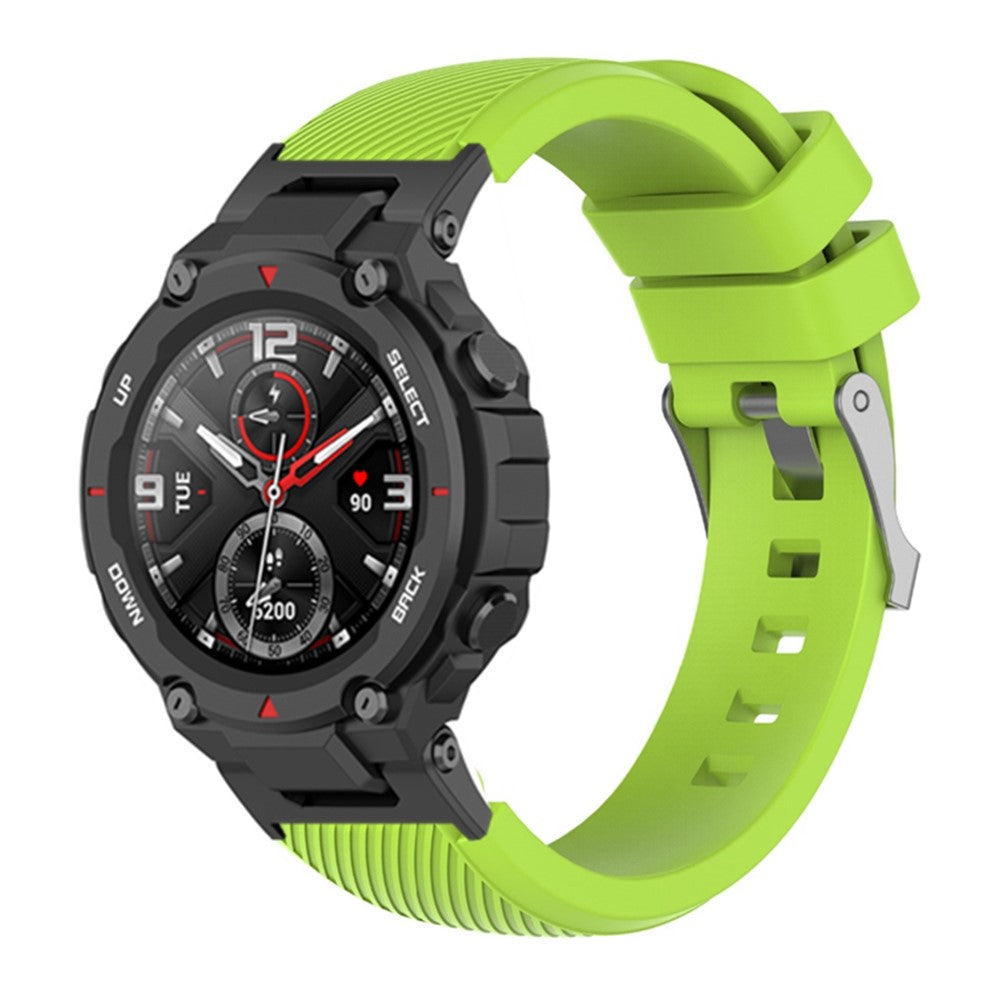 Cool Amazfit T-Rex Pro / Amazfit Ares Silikone Urrem - Grøn#serie_8
