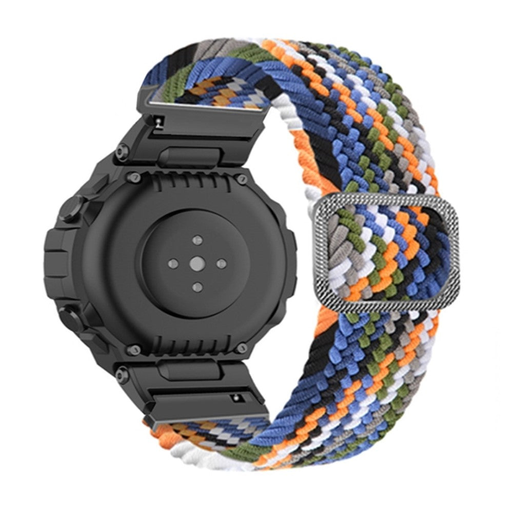 KΓΈnt Amazfit T-Rex Pro / Amazfit Ares Nylon Rem - Flerfarvet#serie_1