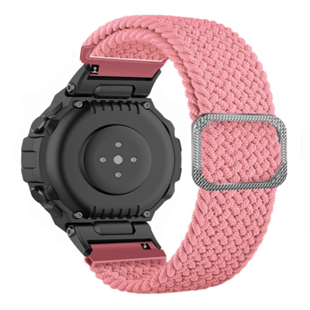 Kønt Amazfit T-Rex Pro / Amazfit Ares Nylon Rem - Pink#serie_5