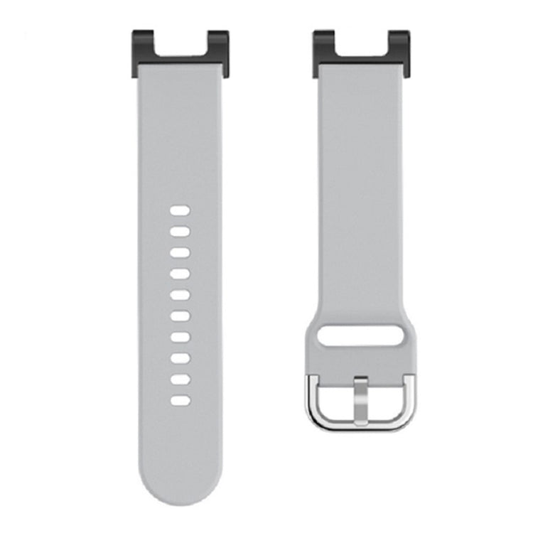 Tidsløst Amazfit T-Rex Pro / Amazfit Ares Silikone Urrem - Sølv#serie_8