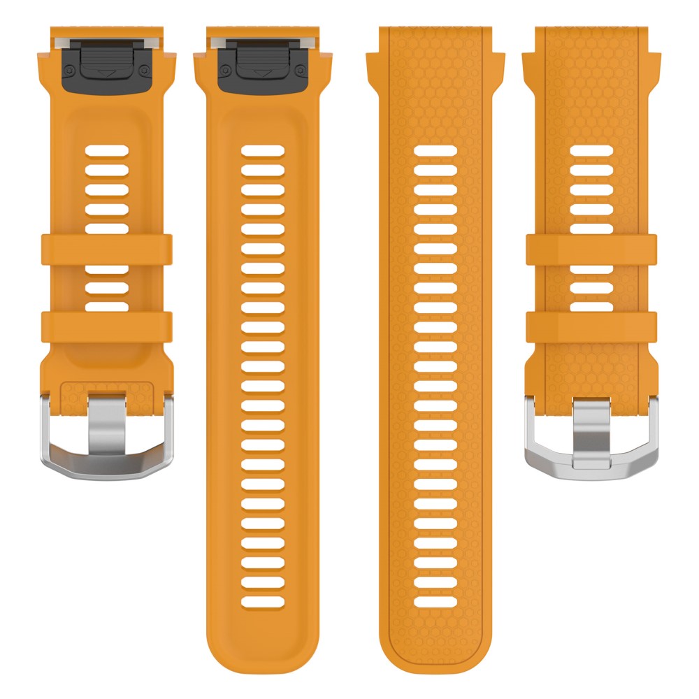 Helt Vildt Godt Silikone Universal Rem passer til Smartwatch - Gul#serie_6