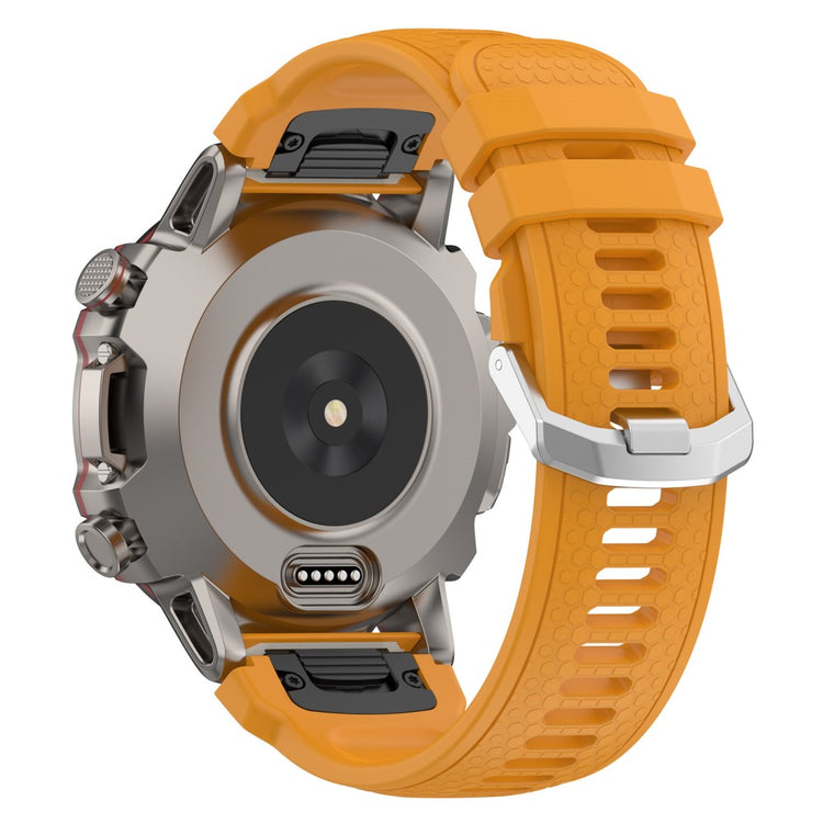 Helt Vildt Godt Silikone Universal Rem passer til Smartwatch - Gul#serie_6