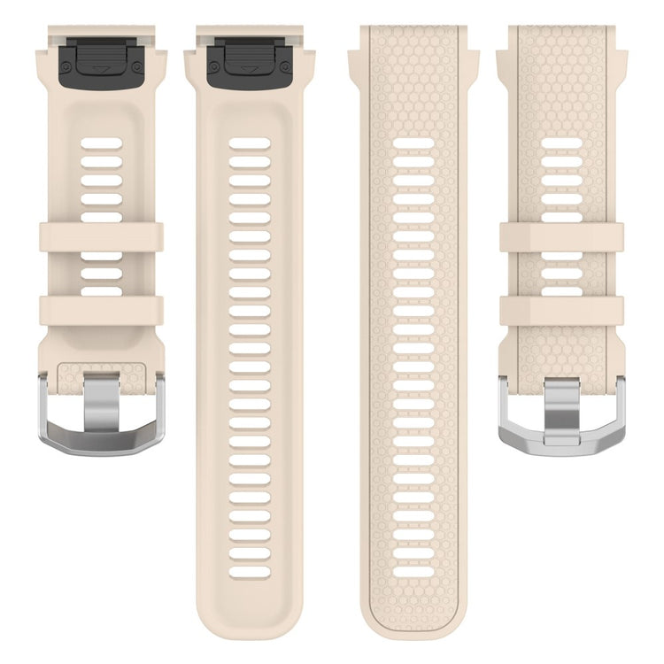 Helt Vildt Godt Silikone Universal Rem passer til Smartwatch - Hvid#serie_9