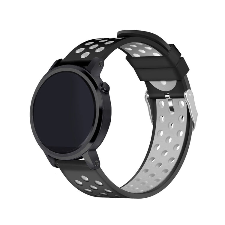 Slidstærk Universal Fossil Silikone Rem - Sort#serie_1