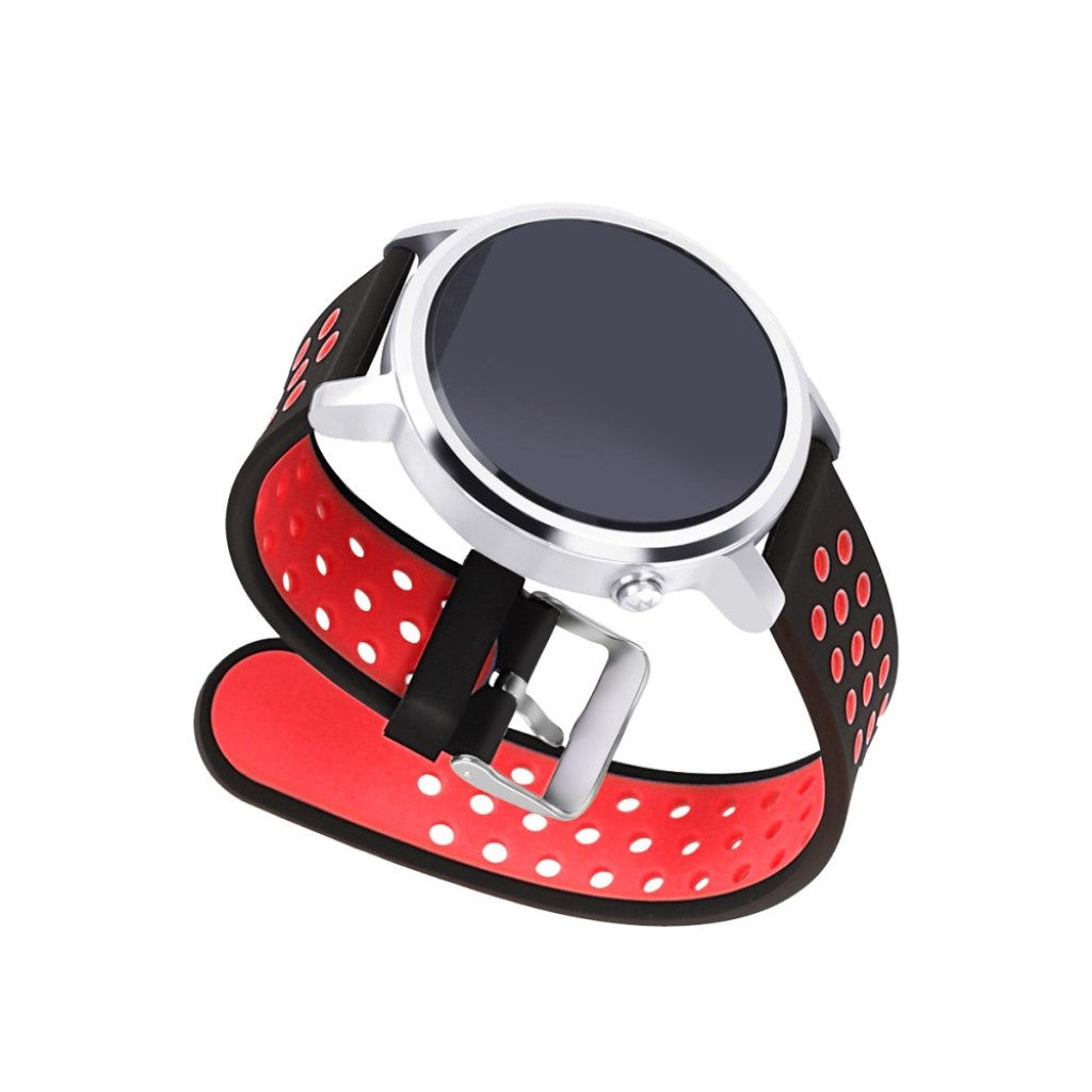 Meget hårdfør Universal Fossil Silikone Rem - Sort#serie_4