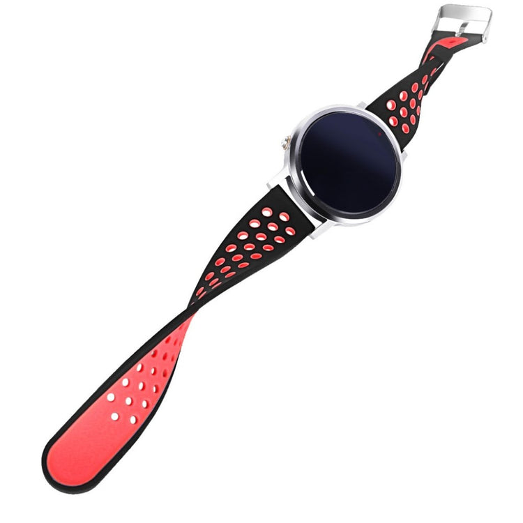 Meget hårdfør Universal Fossil Silikone Rem - Sort#serie_4