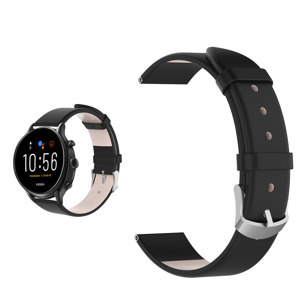 Mega skΓΈn Fossil Gen 5 Γgte lΓ¦der Rem - Sort#serie_1