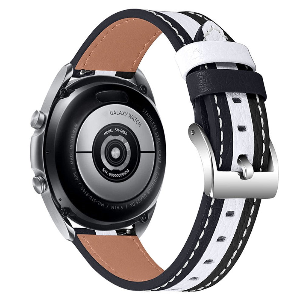 Helt vildt pΓ¦nt Withings Steel HR (40mm) Γgte lΓ¦der Rem - Hvid#serie_1