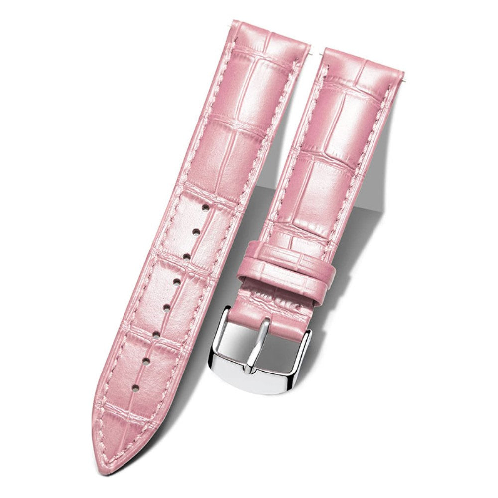 Haylou Solar LS05 / Xiaomi Mi Watch Color Γgte lΓ¦der Rem - Pink#serie_1