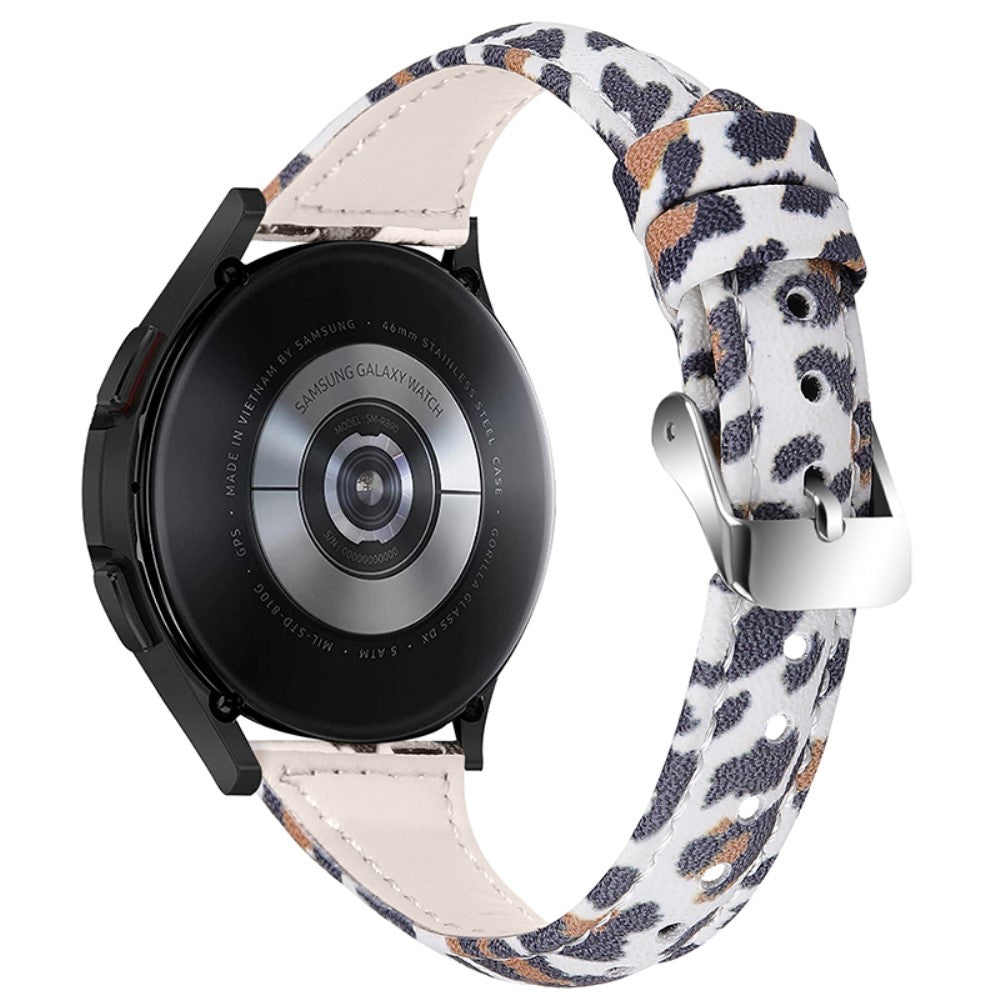 Haylou Solar LS05 / Xiaomi Mi Watch Color Sports Γgte lΓ¦der Rem - Flerfarvet#serie_1