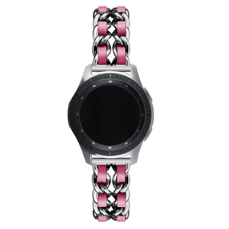 Helt vildt smuk Universal Metal og Kunstlæder Rem - Hvid#serie_10