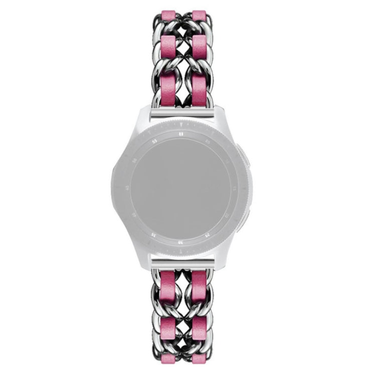 Helt vildt smuk Universal Metal og Kunstlæder Rem - Hvid#serie_10