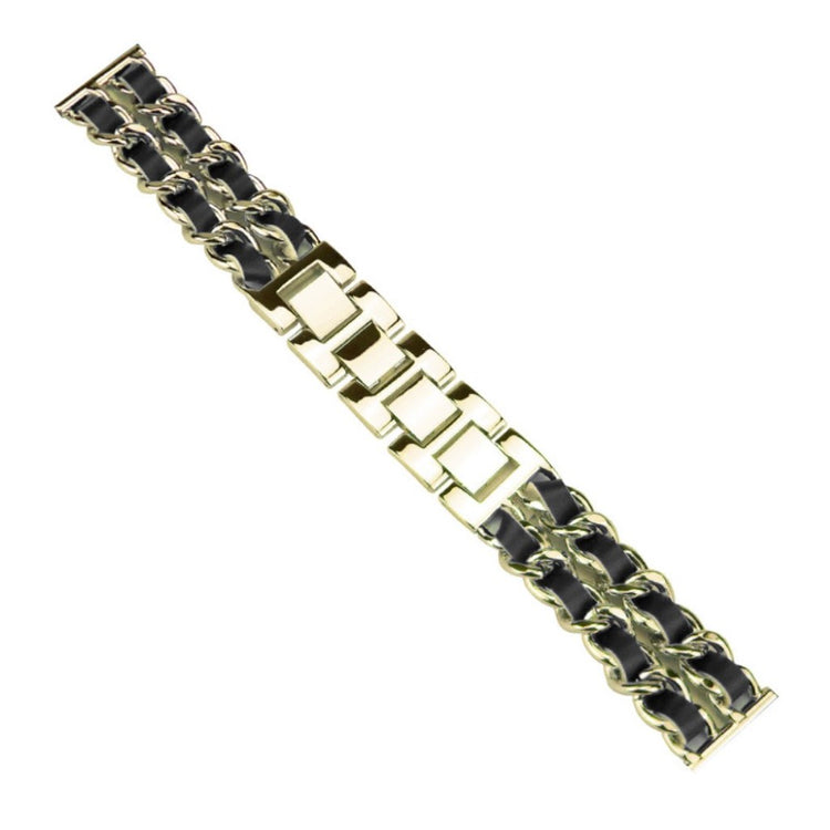 Helt vildt smuk Universal Metal og Kunstlæder Rem - Guld#serie_4