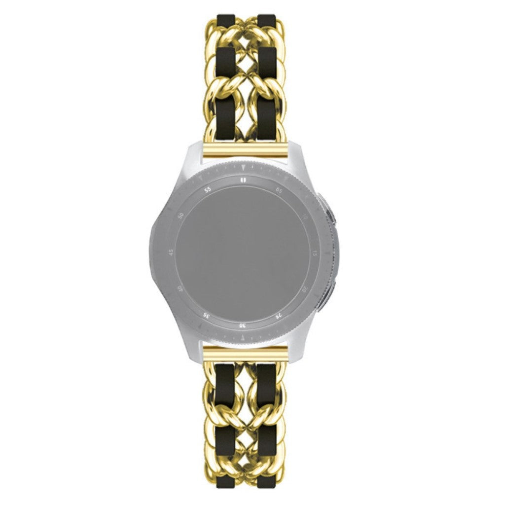 Helt vildt smuk Universal Metal og Kunstlæder Rem - Guld#serie_4