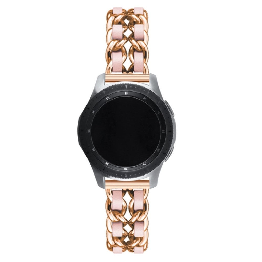 Helt vildt smuk Universal Metal og Kunstlæder Rem - Pink#serie_5