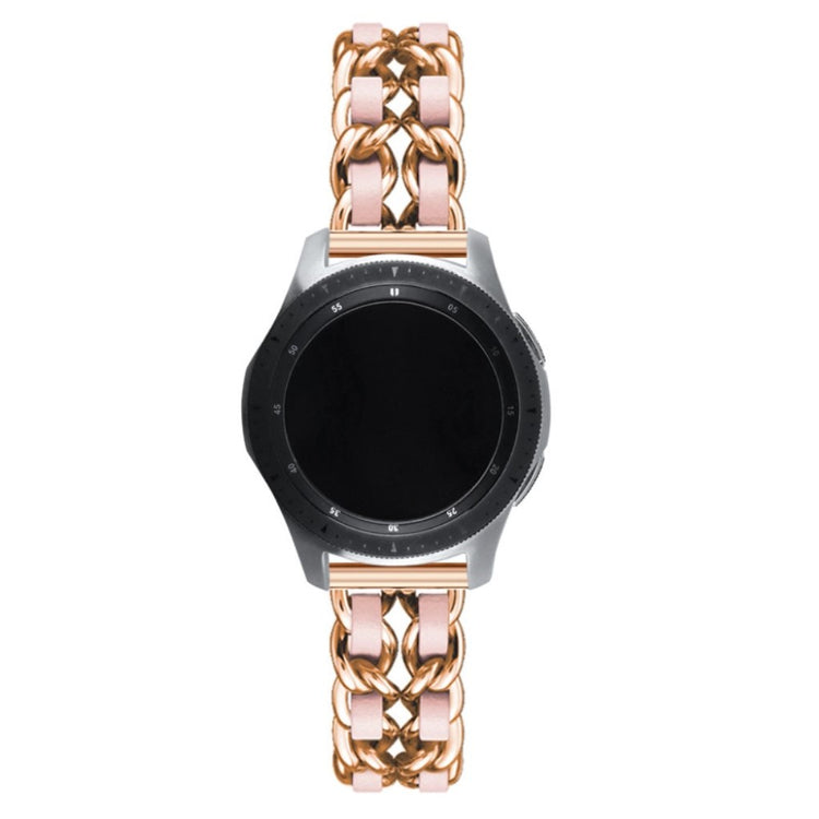 Helt vildt smuk Universal Metal og Kunstlæder Rem - Pink#serie_5