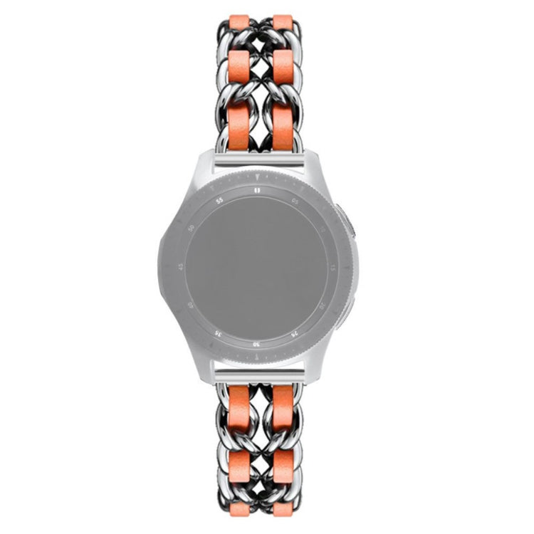 Helt vildt smuk Universal Metal og Kunstlæder Rem - Orange#serie_7