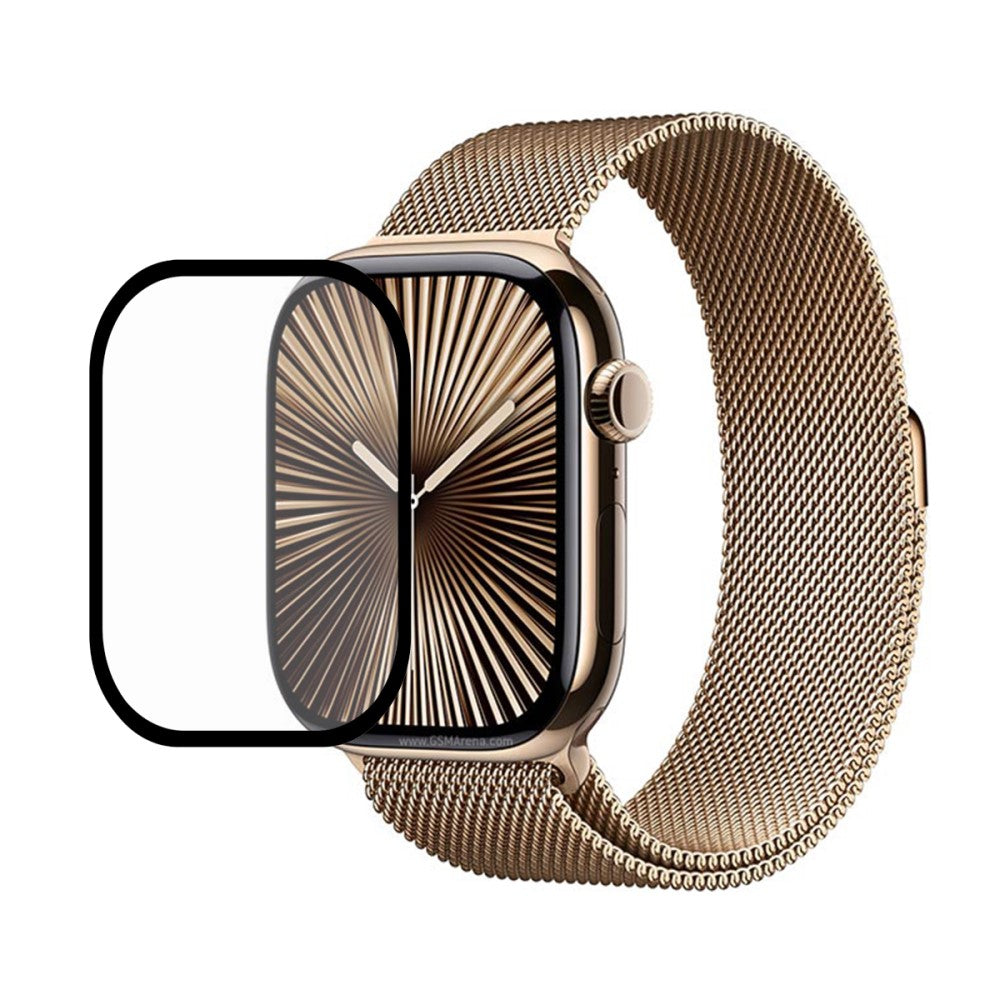 Apple Watch Series 10 42mm Screen Protector Black Edge Flexible and Soft Ultra Clear Hydrogel Watch Film#serie_1