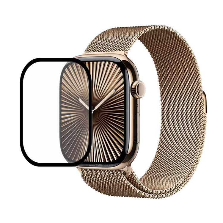 Apple Watch Series 10 42mm Screen Protector Black Edge Flexible and Soft Ultra Clear Hydrogel Watch Film#serie_1