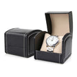 Watch storage box in vegan leather
