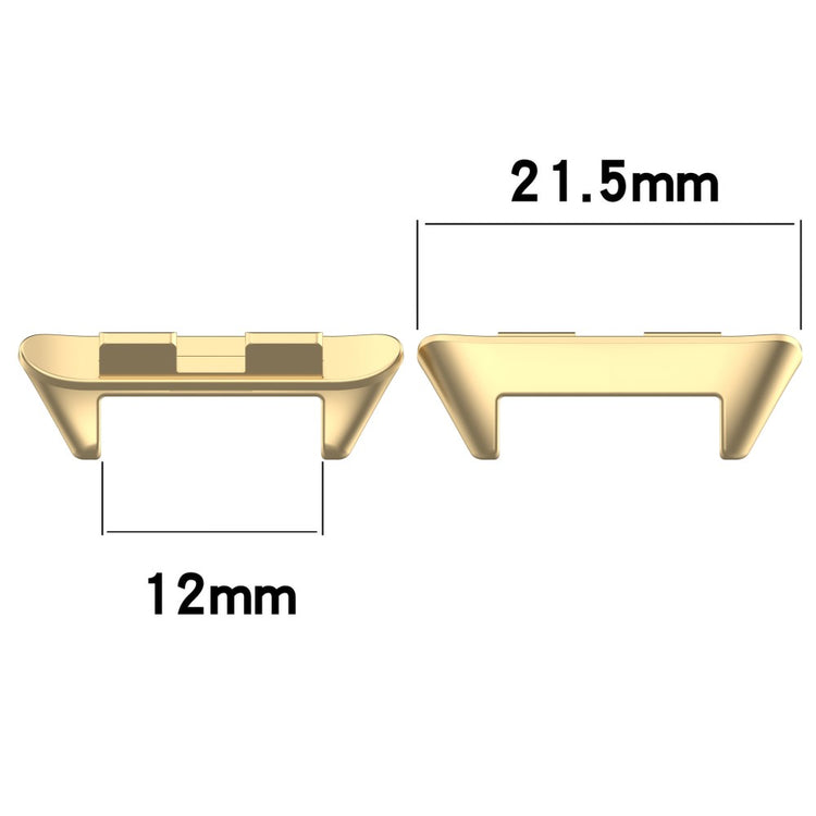 1 Pair Honor Band 9 Watch Strap Stainless Steel Connector Wrist Band Adapter - Rose Gold#serie_2