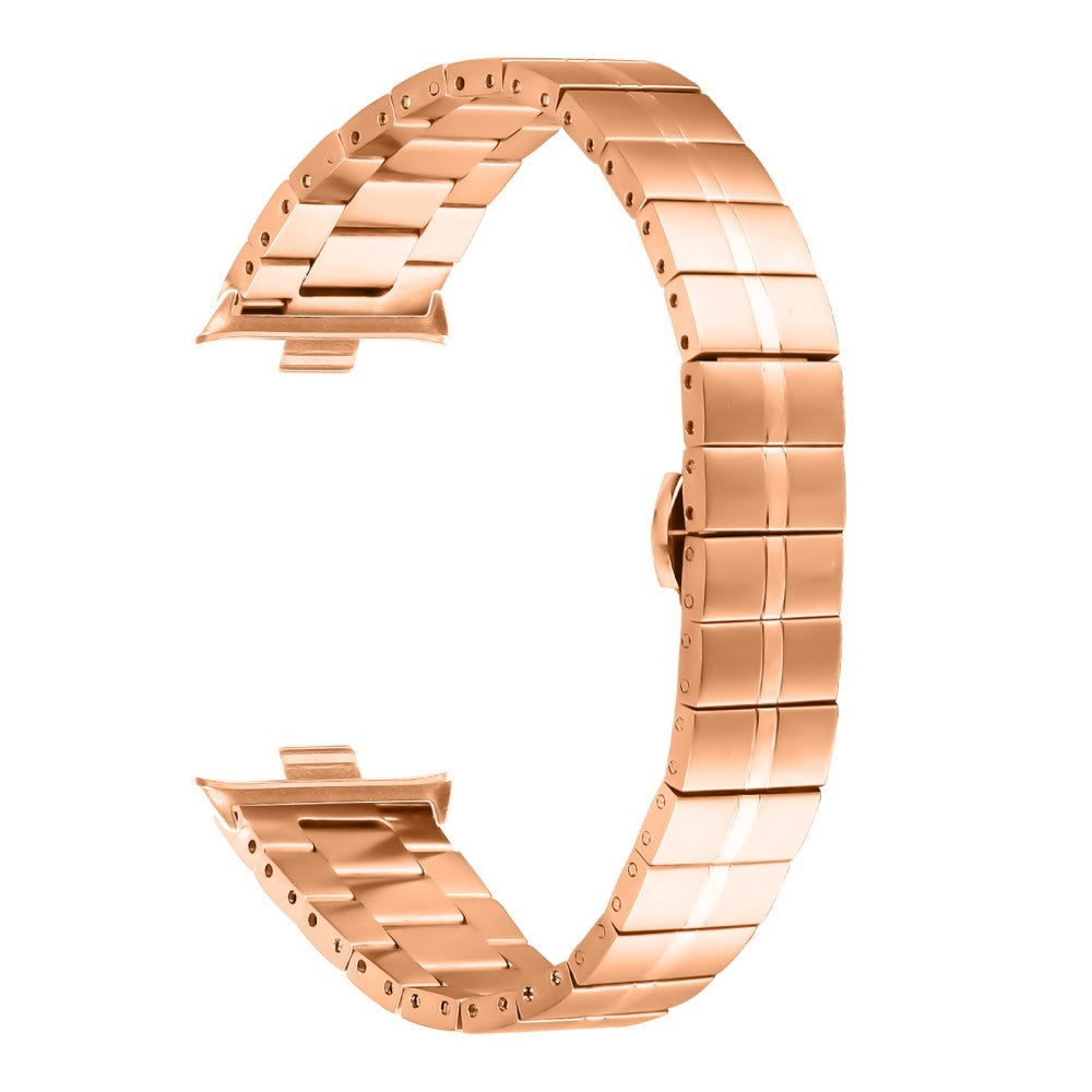 Xiaomi Smart Band 8 Pro Stainless Steel Watch Strap Replacement Wrist Band - Rose Gold#serie_4