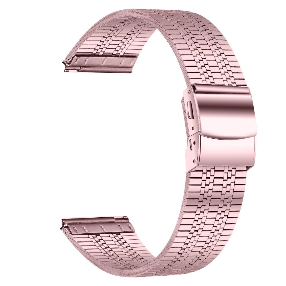 Huawei Watch GT Stainless Steel Watch Band Stylish 22mm Replacement Wrist Strap - Rose Pink#serie_6