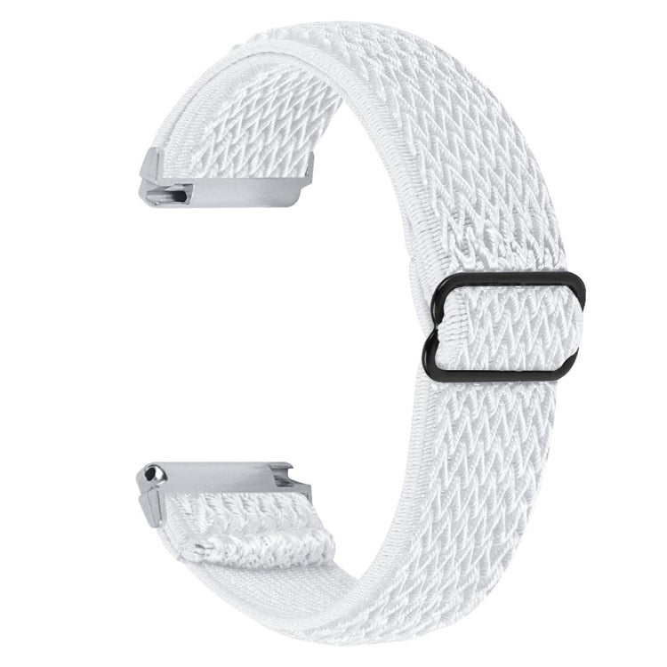 Garmin Vivomove Style / Garminmove Style 20mm Elastic Watch Strap Replacement Watchband - White#serie_2