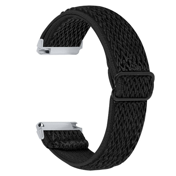 Garmin Vivomove Style / Garminmove Style 20mm Elastic Watch Strap Replacement Watchband - Black#serie_7