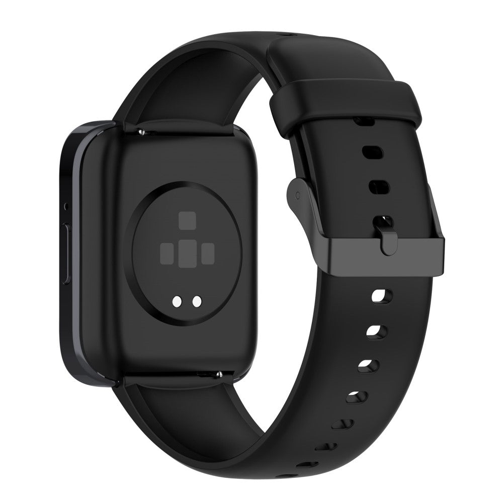 SKG V9 / V9 Pro / Huami Amazfit Bip 5 / Bip 5 Unity Watch Strap Liquid Silicone Band Replacement - Black#serie_5