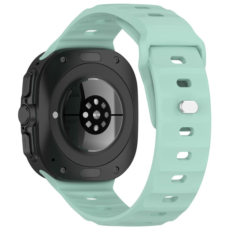 Samsung Galaxy Watch Ultra 47mm Watch Band Adjustable Silicone Wrist Strap - Teal#serie_7