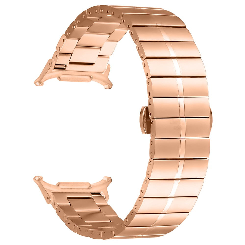 Samsung Galaxy Watch Ultra 47mm Stylish Stainless Steel Watch Band Replacement Wrist Strap - Rose Gold#serie_7