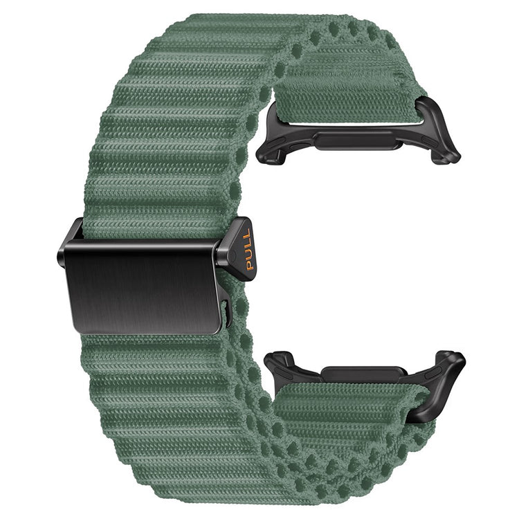 Samsung Galaxy Watch Ultra 47mm Nylon Watch Band Replacement Wrist Strap - Army Green#serie_3