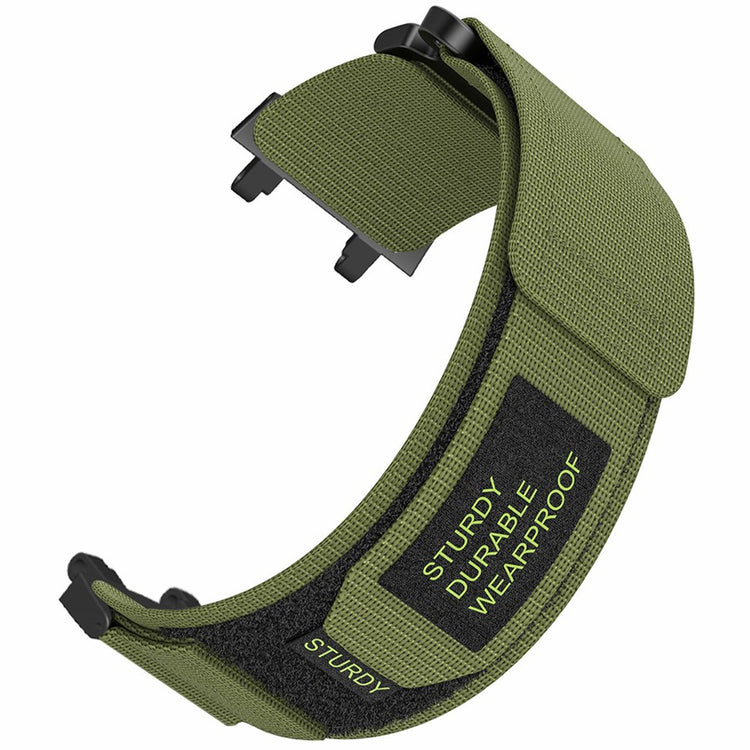 Huami Amazfit Active Edge (A2212) Sports Smartwatch Strap Magic Tape Design Nylon Band - Army Green#serie_4