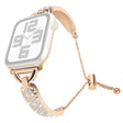 Comfortable Apple Smartwatch Metal And Rhinestone Universel Strap