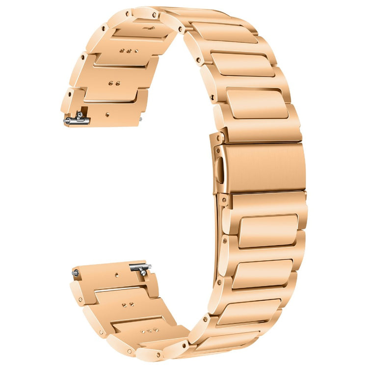 KALEBOL Huawei Watch 4 / 4 Pro / GT 4 46mm Watch Strap 22mm Zinc Alloy Metal Band - Rose Gold#serie_4