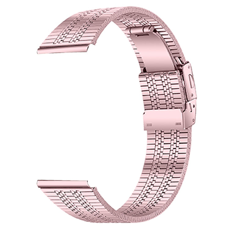 Fossil Gen 5 Carlyle Stainless Steel Band Five-Bead Watch Strap Replacement - Rose Pink#serie_5