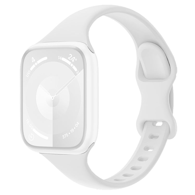 Apple Watch Series 41mm - 40mm - 38mm Watch Band Silicone Strap - White#serie_2