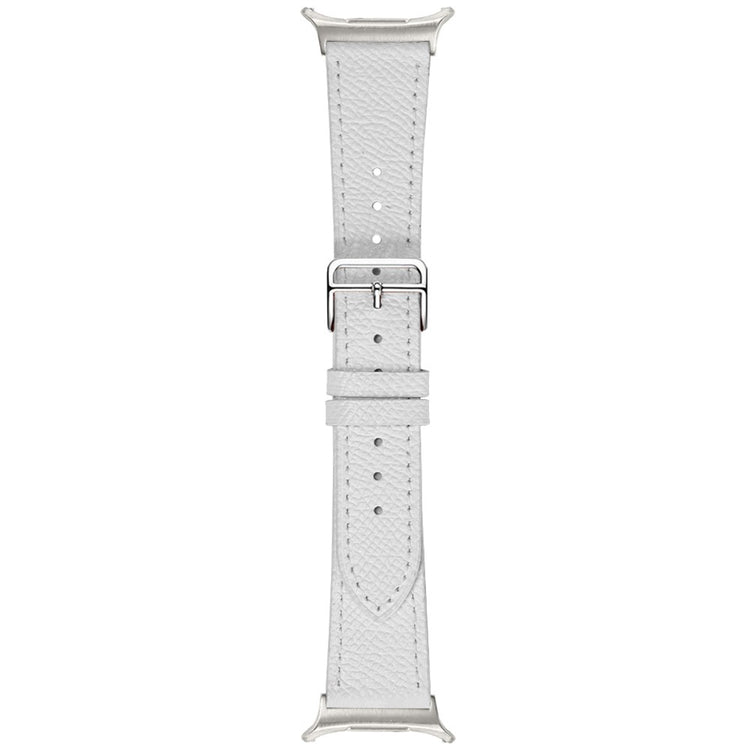 Watch Strap Samsung Galaxy Watch Ultra 47mm Genuine Cow Leather Wrist Band - White#serie_2